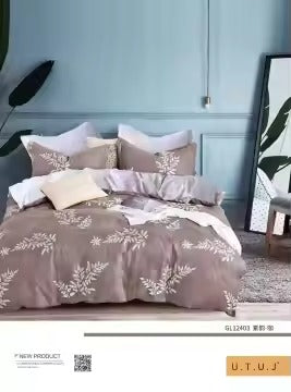 Ensemble de housse de couette 100% Coton