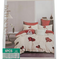 Ensemble de housse de couette 100% Coton