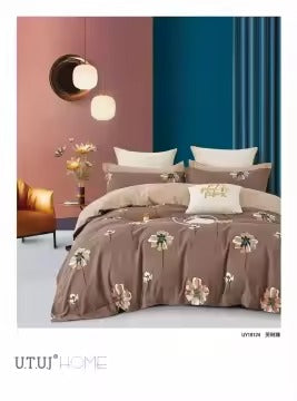 Ensemble de housse de couette 100% Coton