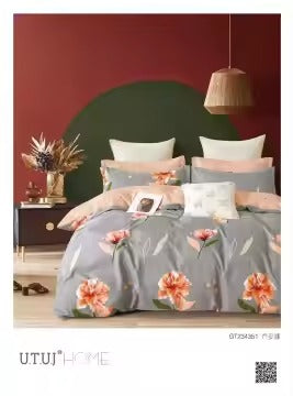 Ensemble de housse de couette 100% Coton