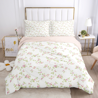 Parure de lit housse de couette 100% coton