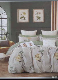 Ensemble de housse de couette 100% Coton