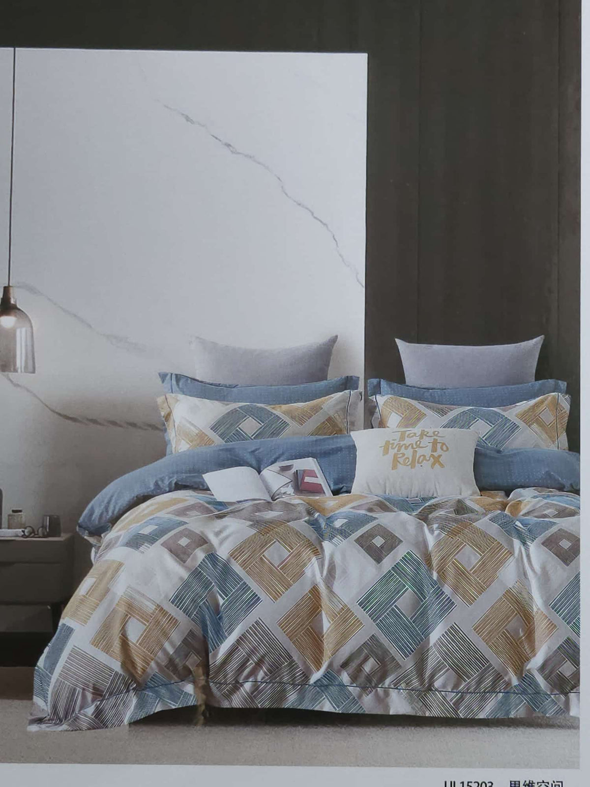 Ensemble de housse de couette 100% Coton