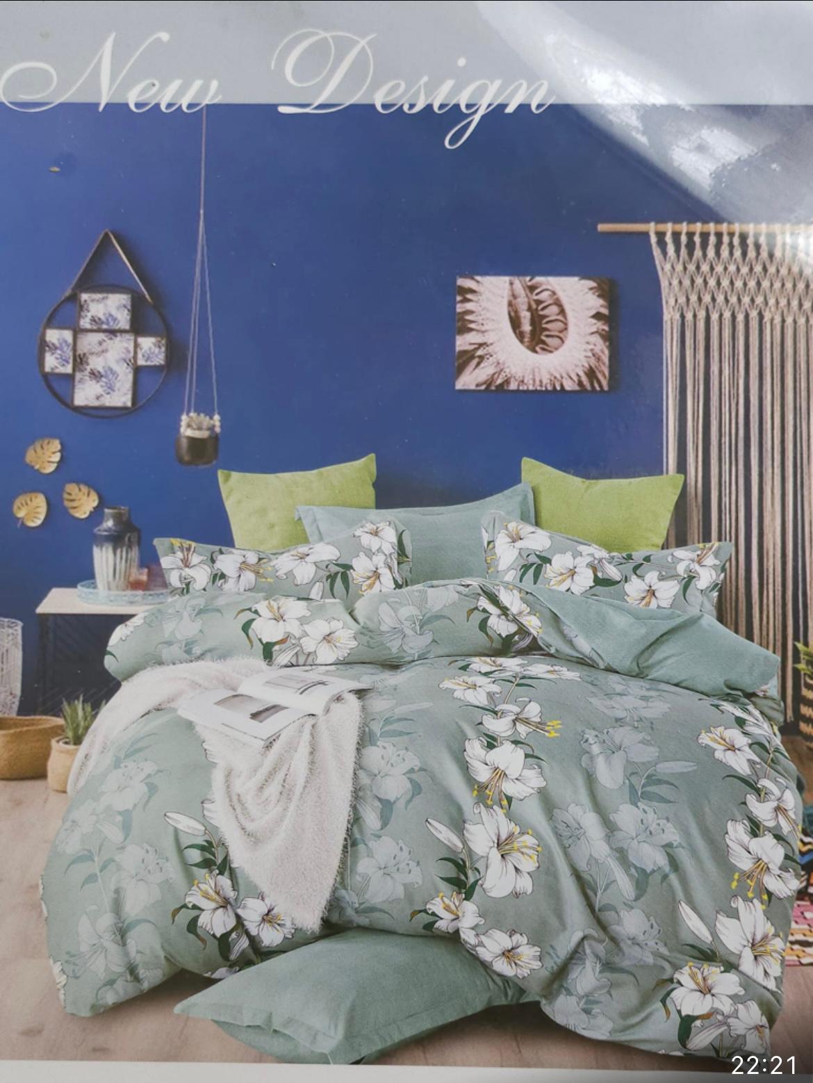 Ensemble de housse de couette 100% Coton