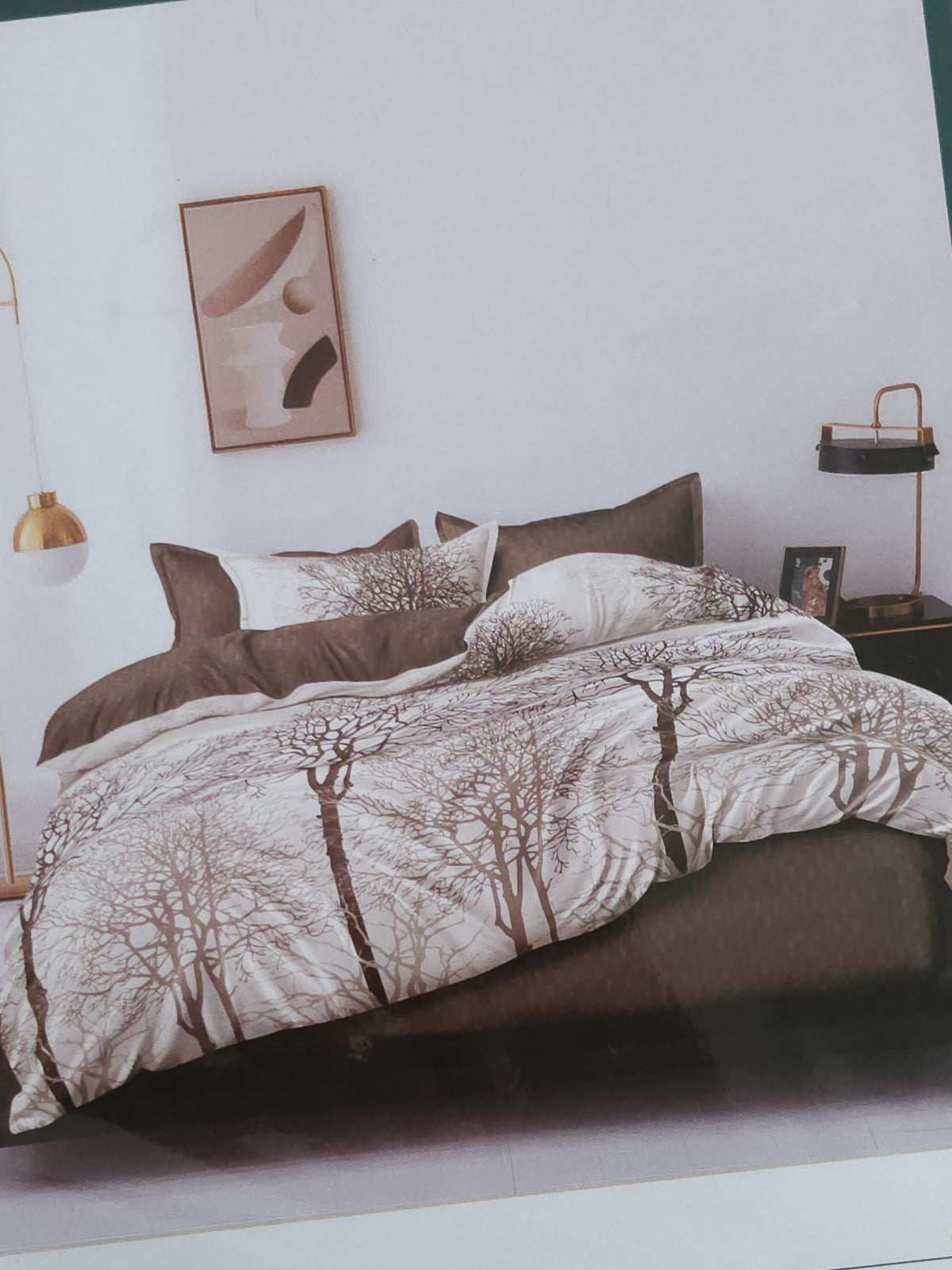 Ensemble de housse de couette 100% Coton