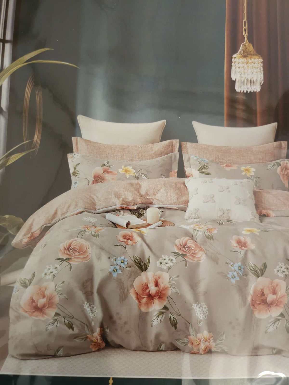 Ensemble de housse de couette 100% Coton