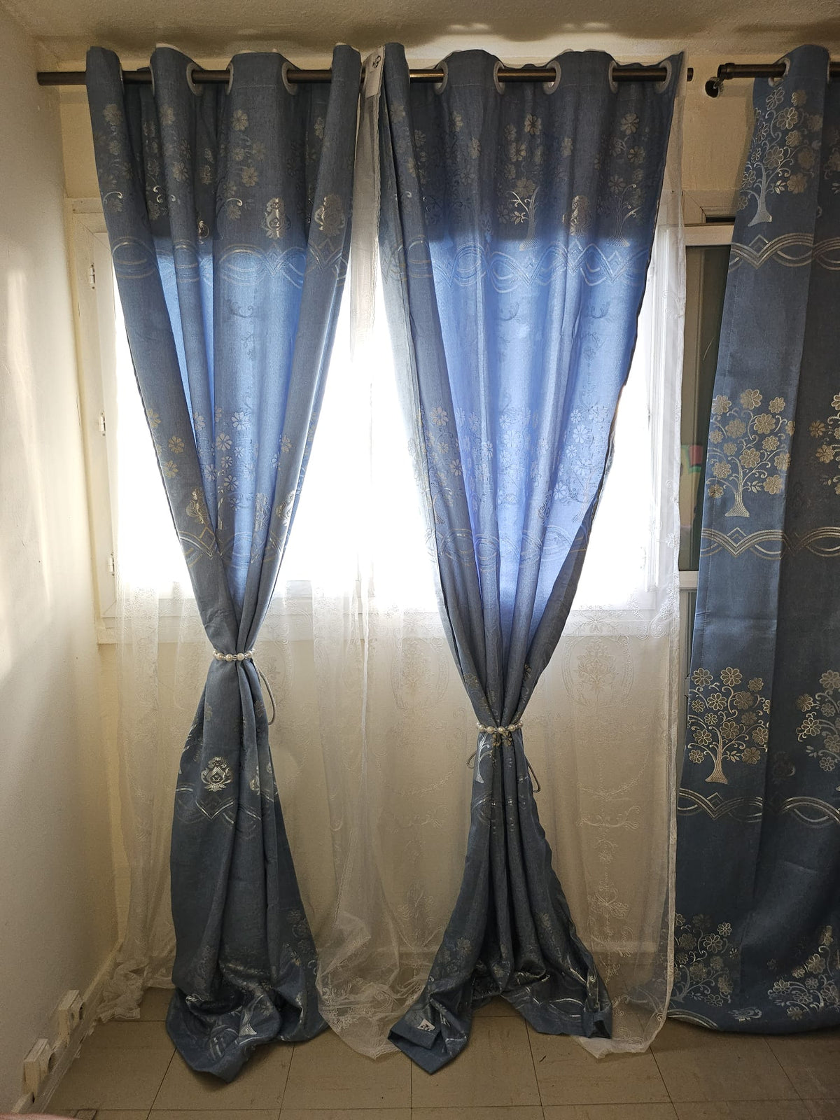 RIDEAUX DE FENETRE DE LUXE MODERNES POUR LA MAISON SALON CHAMBRE RIDEAUX OCCULTANTS.
